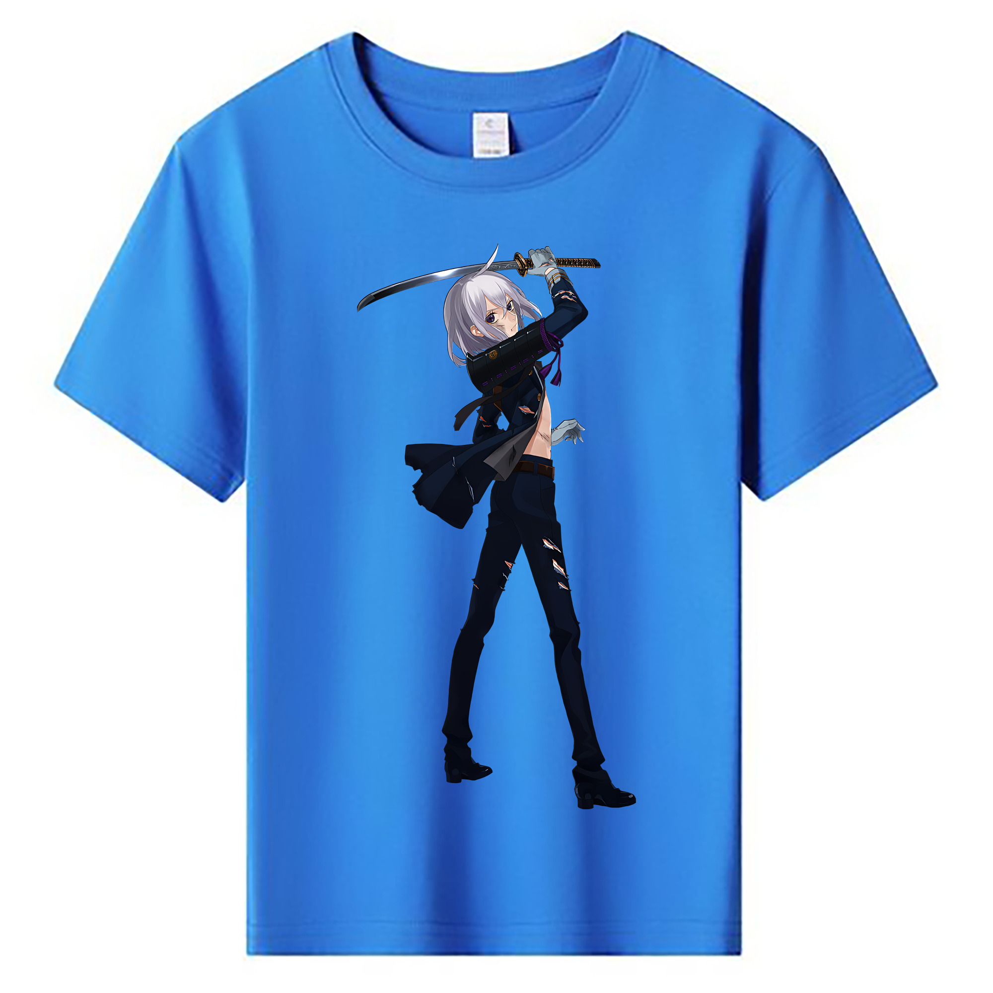 （画像用） 刀剣乱舞 Touken Ranbu 綿100％キッズTシャツ（フロントプリント）